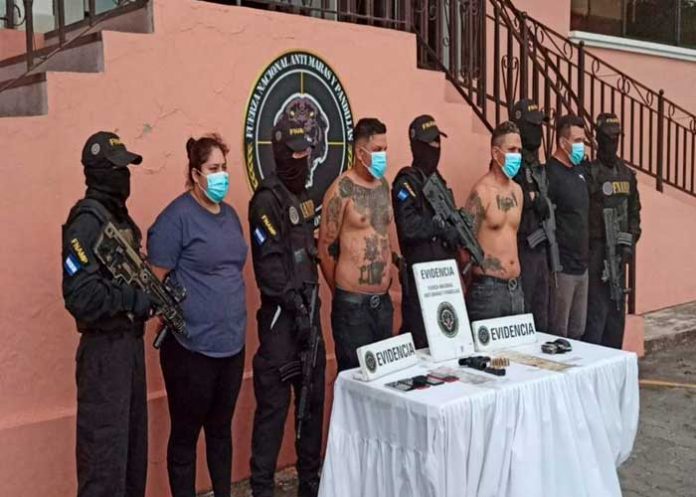 Cuatro miembros de la Mara Salvatrucha de Honduras fueron capturados