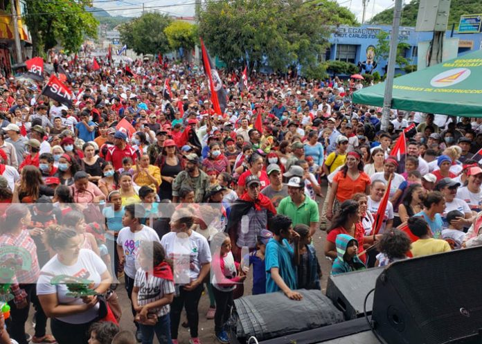 Foto: Matagalpinos celebraron el 42/19 con inmensa caravana /TN8