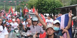 Foto: Miles llegaron a Matiguás a celebrar la paz y la prosperidad/TN8