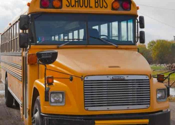 Niña vive terrorífico momento por un autobús escolar en EEUU