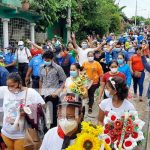 Foto: Depositan ofrenda floral a policías caídos en Río San Juan / TN8