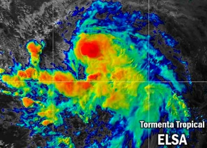 Caribe, tormenta tropical Elsa, alerta, viento,