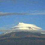 La Luna, Venus y Marte “caen” sobre el volcán Popocatépetl, México