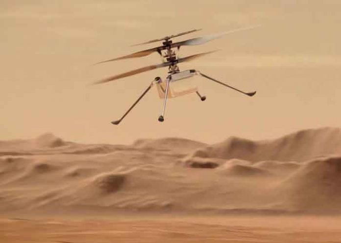Ingenuity sobrevuela la maravilla geológica de Sur de Seitah en Marte