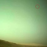 El rover Perseverance vislumbra Deimos, la pequeña luna de Marte