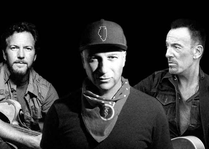 ¡Las meras bestias! Morello, Springsteen y Vedder tocan un clásico de AC/DC