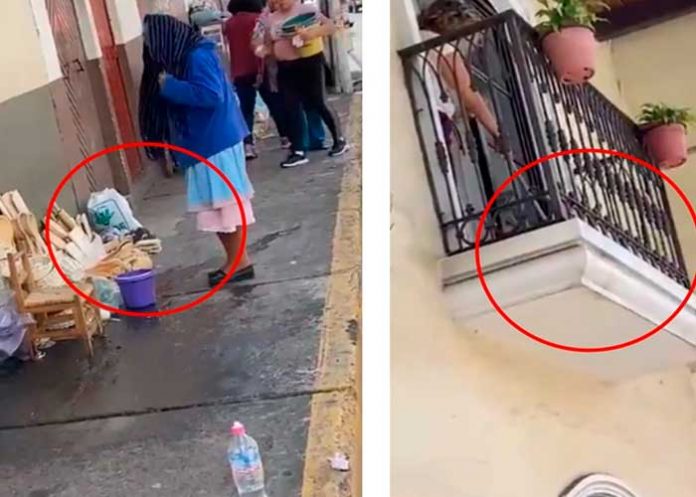 Foto: Indignación: Mujer arroja agua a vendedora ambulante en México / LR