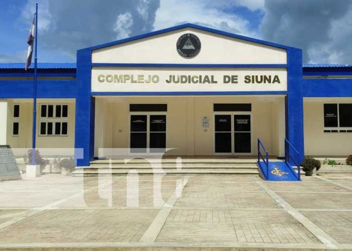 Complejo judicial donde se lleva audiencia por caso de asesinato en Mulukukú