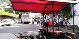 Conductor se pasa el alto y provoca triple colisión en Managua