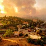 Una fuerte ola de calor y severos incendios golpea el Sur de Europa