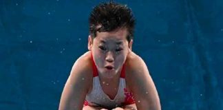Hongchan Quan, la atleta de 14 años que realizo tres clavados perfectos