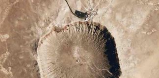 China: Descubren el cráter más grande hecho por un meteorito