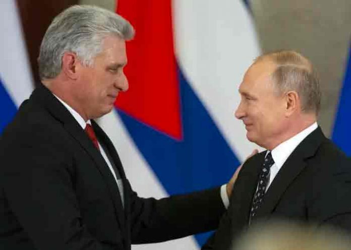 Díaz-Canel agradece a Putin la solidaridad y ayuda a Cuba