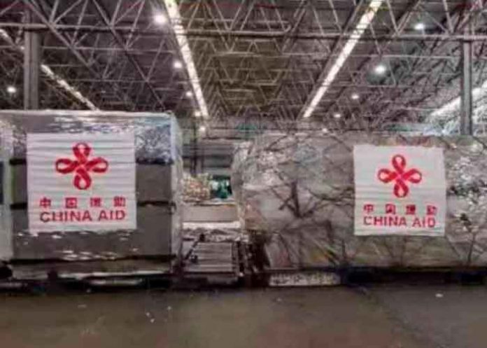 concentradores de oxígeno donados por el gobierno de China
