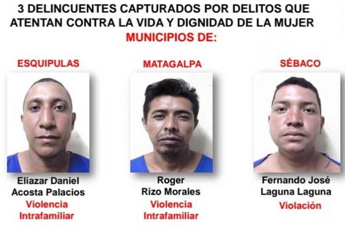 Foto: 11 detenidos en operativos en Matagalpa / PN