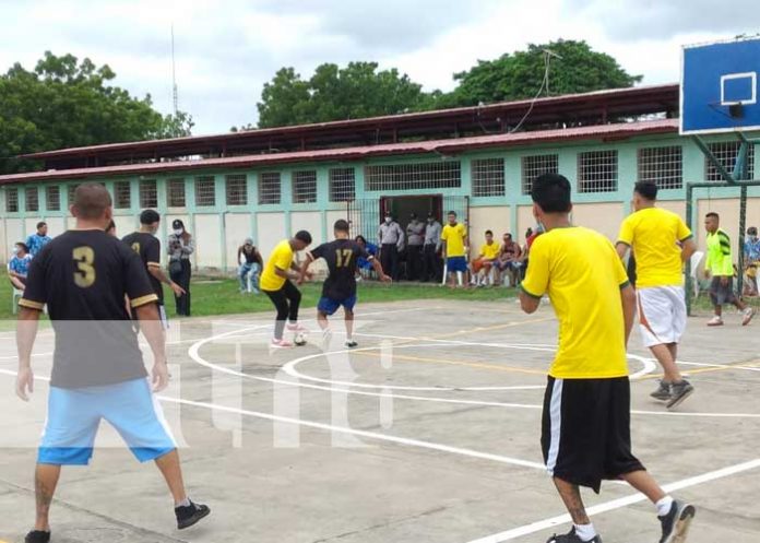 Jornada deportiva con privados de libertad en Tipitapa