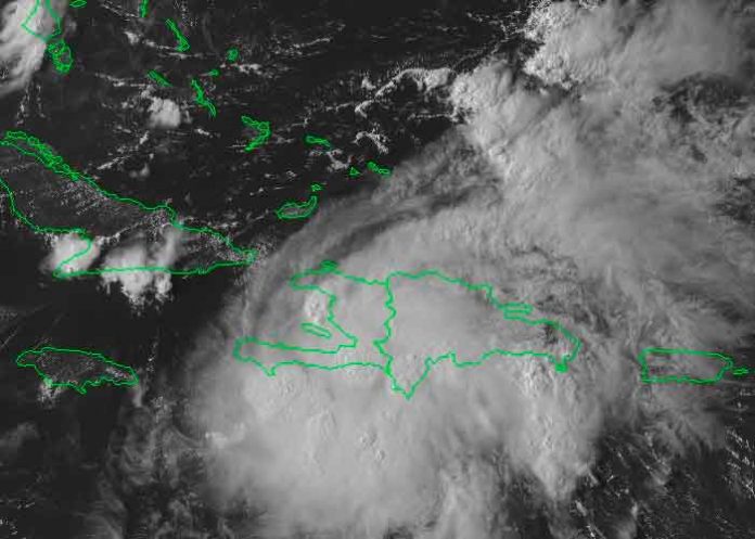 Depresión tropical Grace descarga lluvias torrenciales en Haití / Twitter.com/INSMET_CMP_CMG/