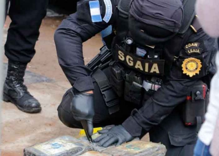 Decomisa en Guatemala 245 kilos de cocaína