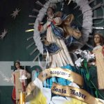 Imagen de la Virgen María en tradicional Gritería Chiquita de León