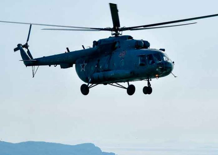 Un helicóptero de turistas se estrella en Extremo Oriente ruso / FOTO / TASS