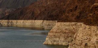EE.UU. declara histórica escasez hídrica en el lago Mead / FOTO / AFP