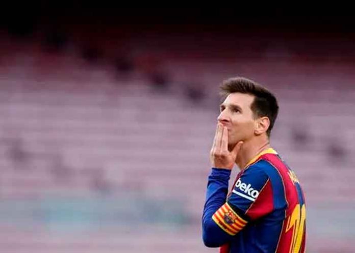 Entre lágrimas Lionel Messi se despide del FC Barcelona