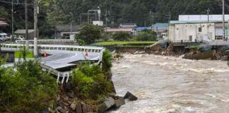 Lluvias en Japón dejan un muerto y dos desaparecidos