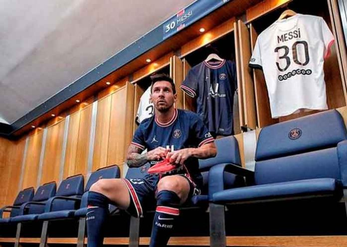 Messi tuvo su primer entrenamiento con sus nuevos compañeros del PSG(Video)