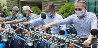 Motos donadas por Taiwán para el INTA