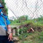 Investigan la muerte de un hombre encontrado en un predio montoso en Managua