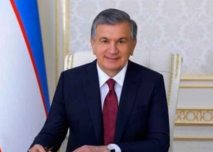 Shavkat Mirziyoyev Presidente de la República de Uzbekistán