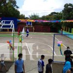 Remodelación del parque en el barrio Benedicto Valverde en Managua