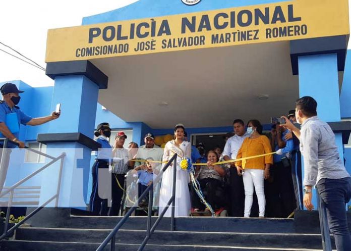 Foto: Policía Nacional inaugura nueva estación en La Paz Centro, León
