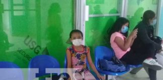 Niña que está pasando proceso de quimioterapia en Nicaragua