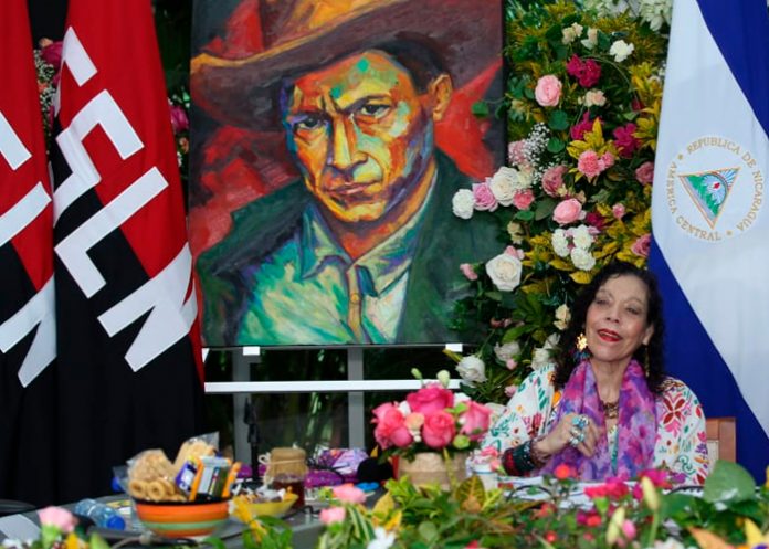 Vicepresidenta de Nicaragua, Rosario Murillo, durante el Congreso Sandinista Nacional / FOTO / ccc César Pérez
