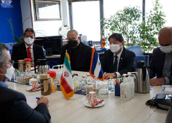 Delegación de Nicaragua se reunió con el viceministro de salud de Irán