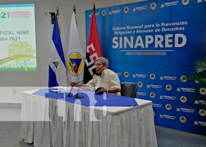 SINAPRED informó que depresión tropical se aleja de las costas nicaragüenses