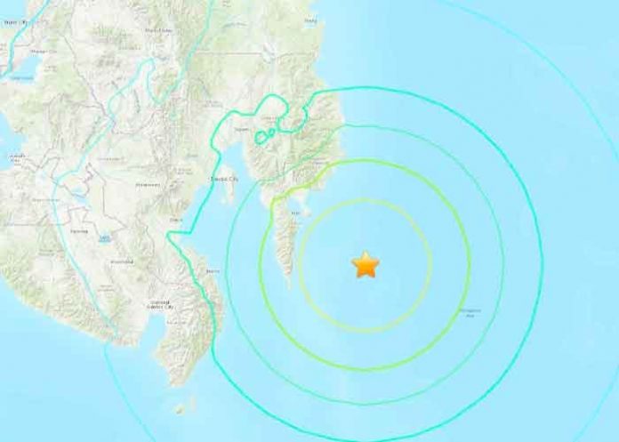 Terremoto de magnitud 7.1 sacude las costas de Filipinas