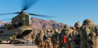 EjércitTropas de EE.UU. saliendo de Afganistáno de Estados Unidos salien de