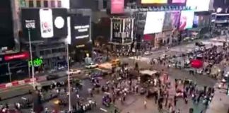 Tiroteo en el Times Square, Nueva York, causa pánico y un herido