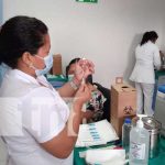 Vacunación en en Distrito IV de Managua