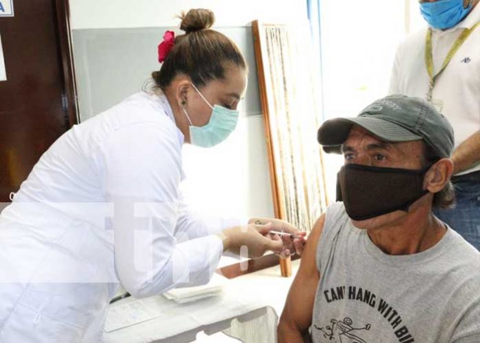 Jornada de vacunación en hospital de Managua