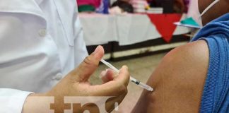 Jornada de vacunación en el Hospital Bertha Calderón