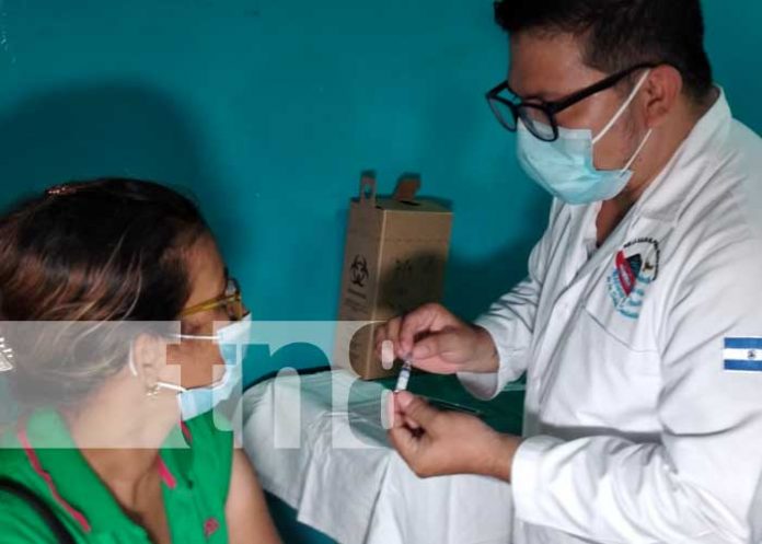 Jornada de vacunación contra el COVID-19 en Tipitapa