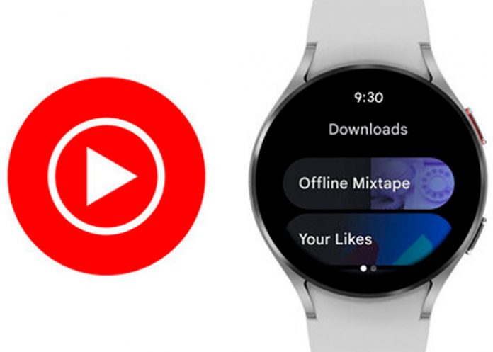 YouTube Music para relojes inteligentes de Samsung.