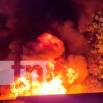Incendio en Zona Franca las Mercedes