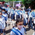 Celebran fiestas patrias bicentenarias en San Carlos, Río San Juan
