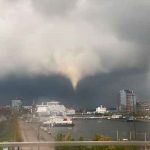 Un potente tornado azota la ciudad alemana de Kiel y deja siete heridos