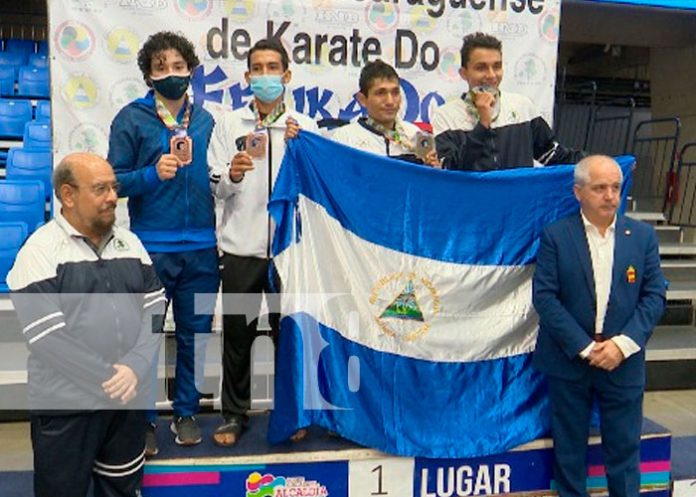 Nicaragua gana medalla de oro en el  Campeonato Iberoamericano de Karate Do