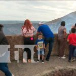 Familias visitan Volcán Masaya y disfrutan de su bellezas naturales